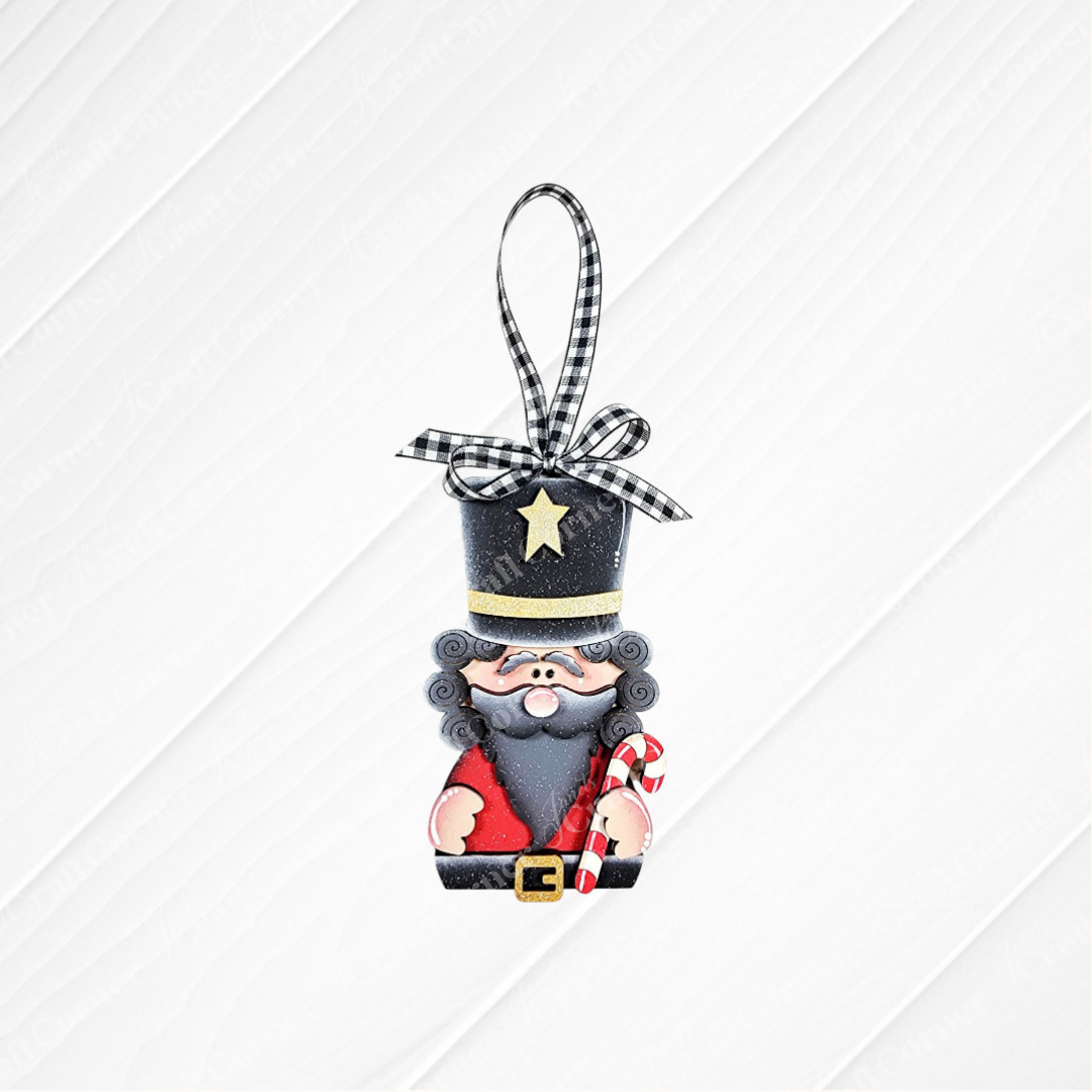 Nutcracker Ornaments - DIY holiday craft kit - Choice of 2