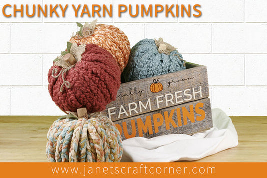 How to Make Chunky Yarn Pumpkins: A Step-by-Step DIY Tutorial