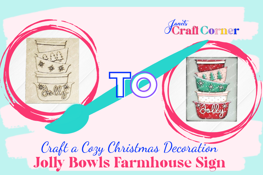 Craft a Cozy Christmas Farmhouse Sign with This Easy DIY Kit