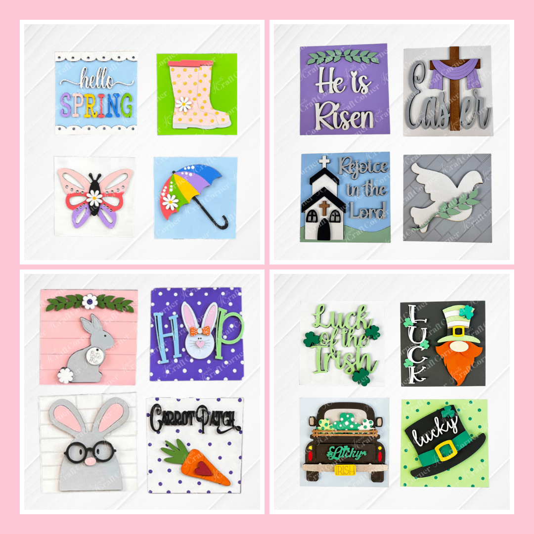 Spring Swappable Squares