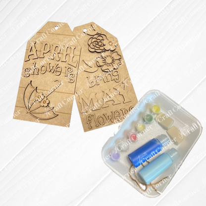 March 2026 - April Showers Door Tags - Crafted by You! Repurchase