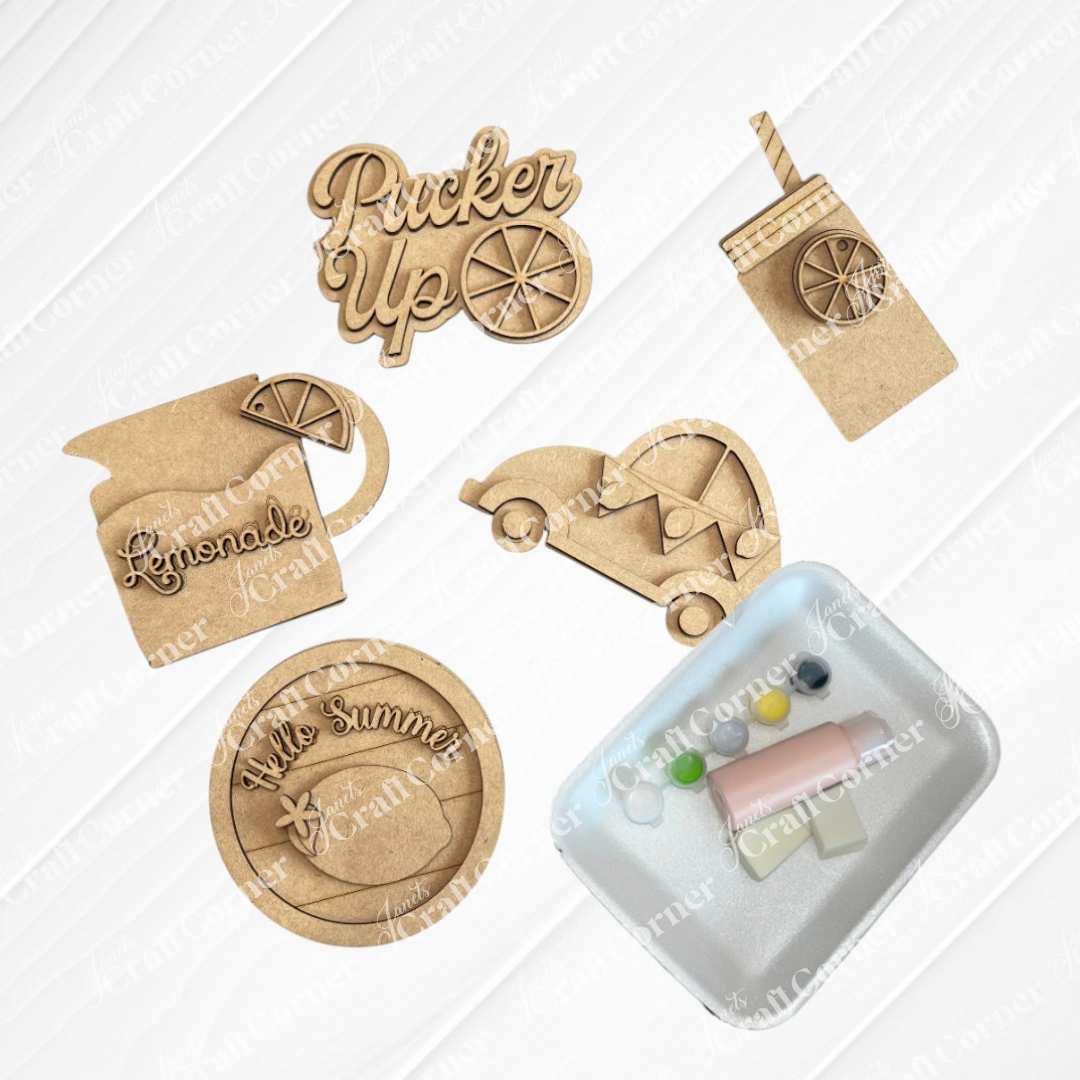 May 2026 - Pink Lemonade Decor Set - Crafted by You! Repurchase
