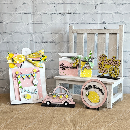 May 2026 - Pink Lemonade Decor Set - Crafted by You! Repurchase