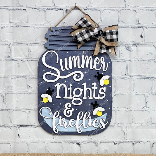 June 2026 - Firefly Mason Jar Wall Hanger - Crafted by You! Repurchase