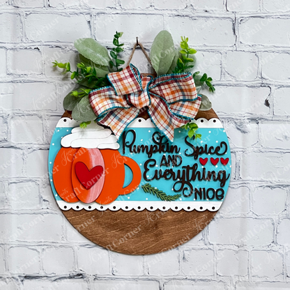 August 2026 - Pumpkin Spice Wall Hanger - Crafted by You! Repurchase