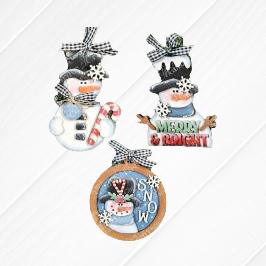 September 2026 - Sweet Winter Snowmen - Ornament Club Repurchase