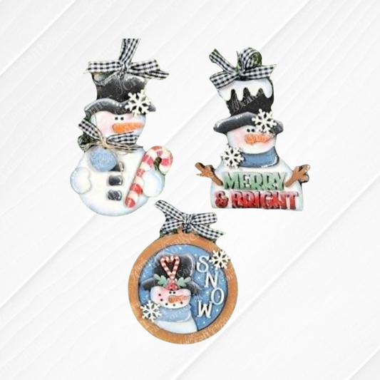 September 2026 - Sweet Winter Snowmen - Ornament Club Repurchase