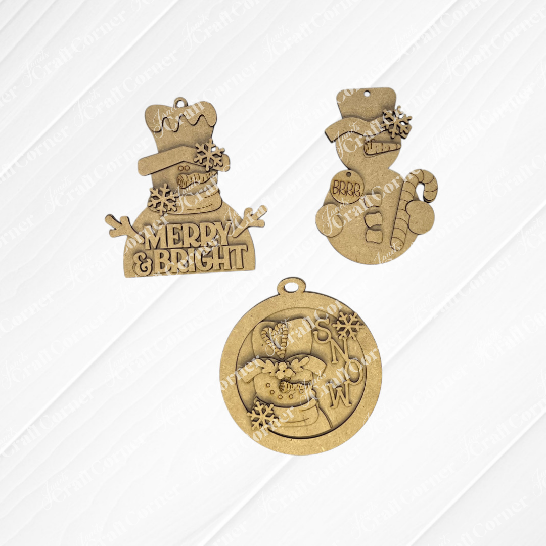 September 2026 - Sweet Winter Snowmen - Ornament Club Repurchase