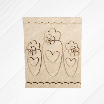 Easter Switchable Farmhouse Signs - DIY seasonal home decor craft kit - Choice of 3 - Set of 1