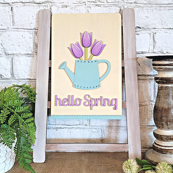 Hello Spring Interchangeable Tea Towel