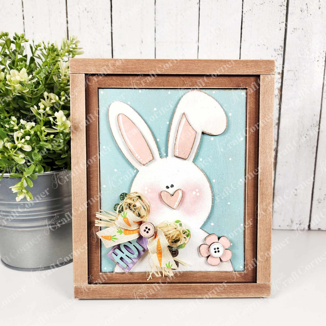 Easter Switchable Farmhouse Signs - DIY seasonal home decor craft kit - Choice of 3 - Set of 1