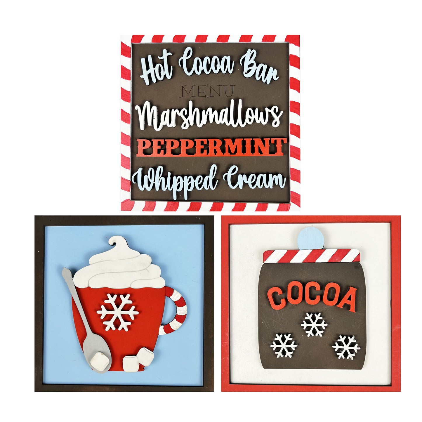 Hot Cocoa Interchangeable Squares