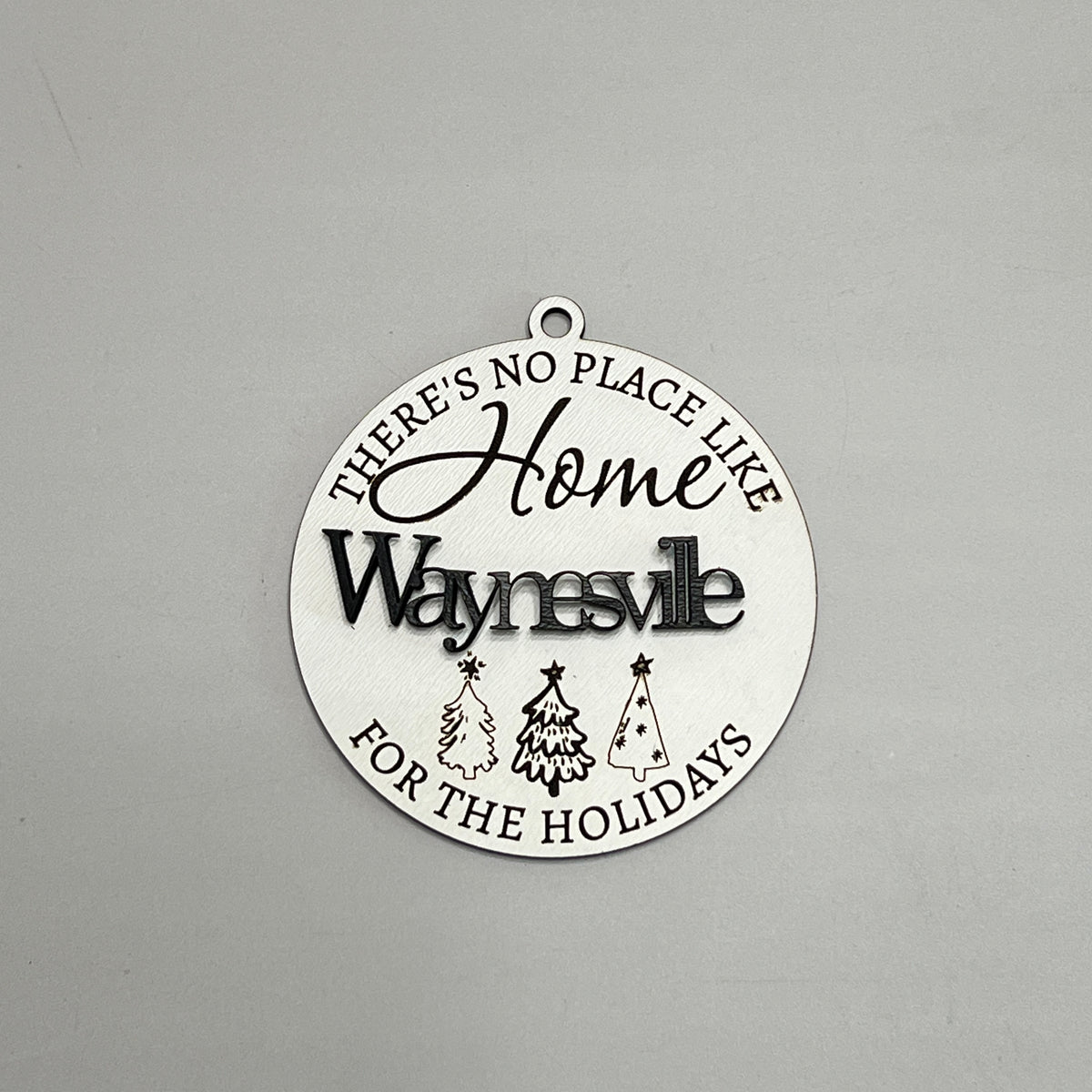 No Place Like Home Ornament - Personalized Ornament - Set of 1
