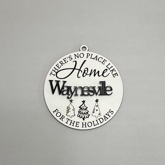 No Place Like Home Ornament - Personalized Ornament - Set of 1
