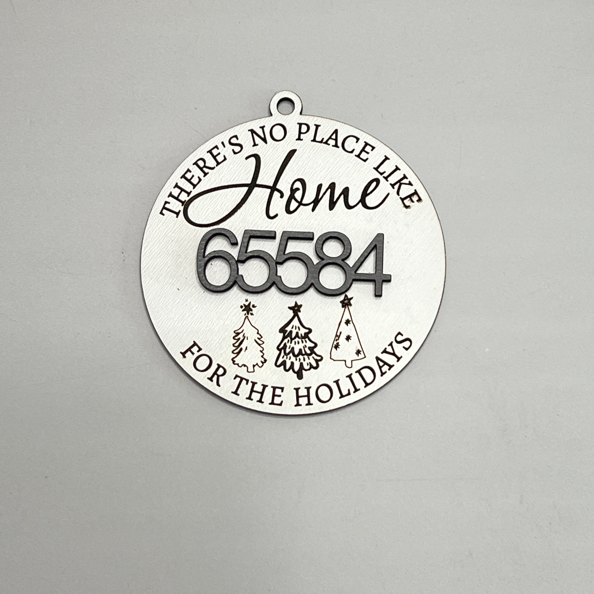 No Place Like Home Ornament - Personalized Ornament - Set of 1