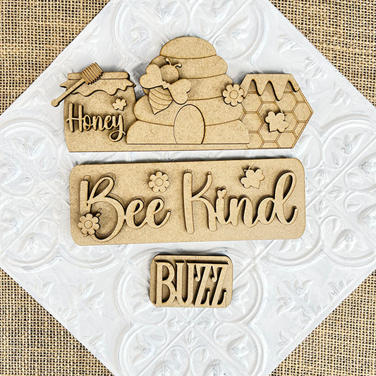 Bee Interchangeable Insert | DIY home decor kit