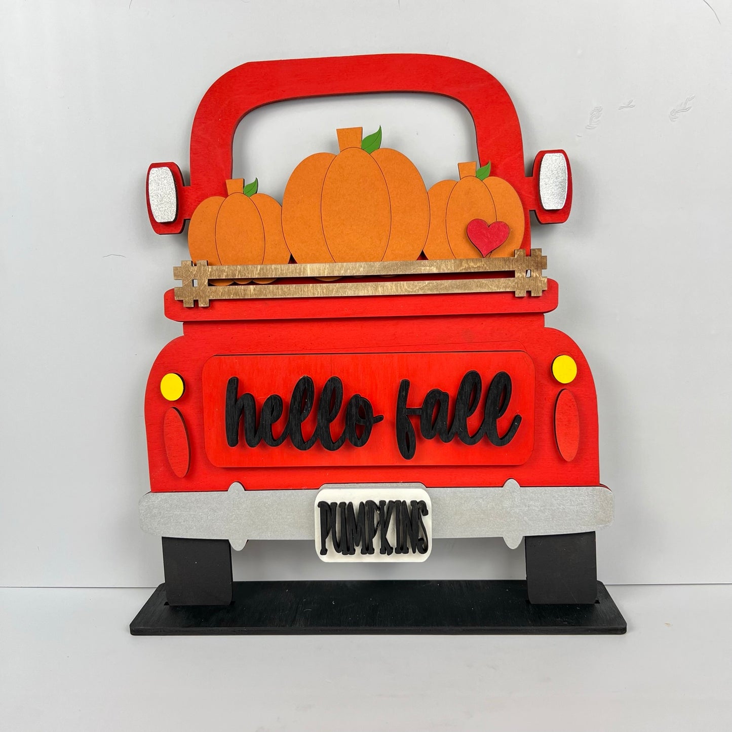Hello Fall Interchangeable Insert - Painted