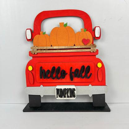 Hello Fall Interchangeable Insert - Painted