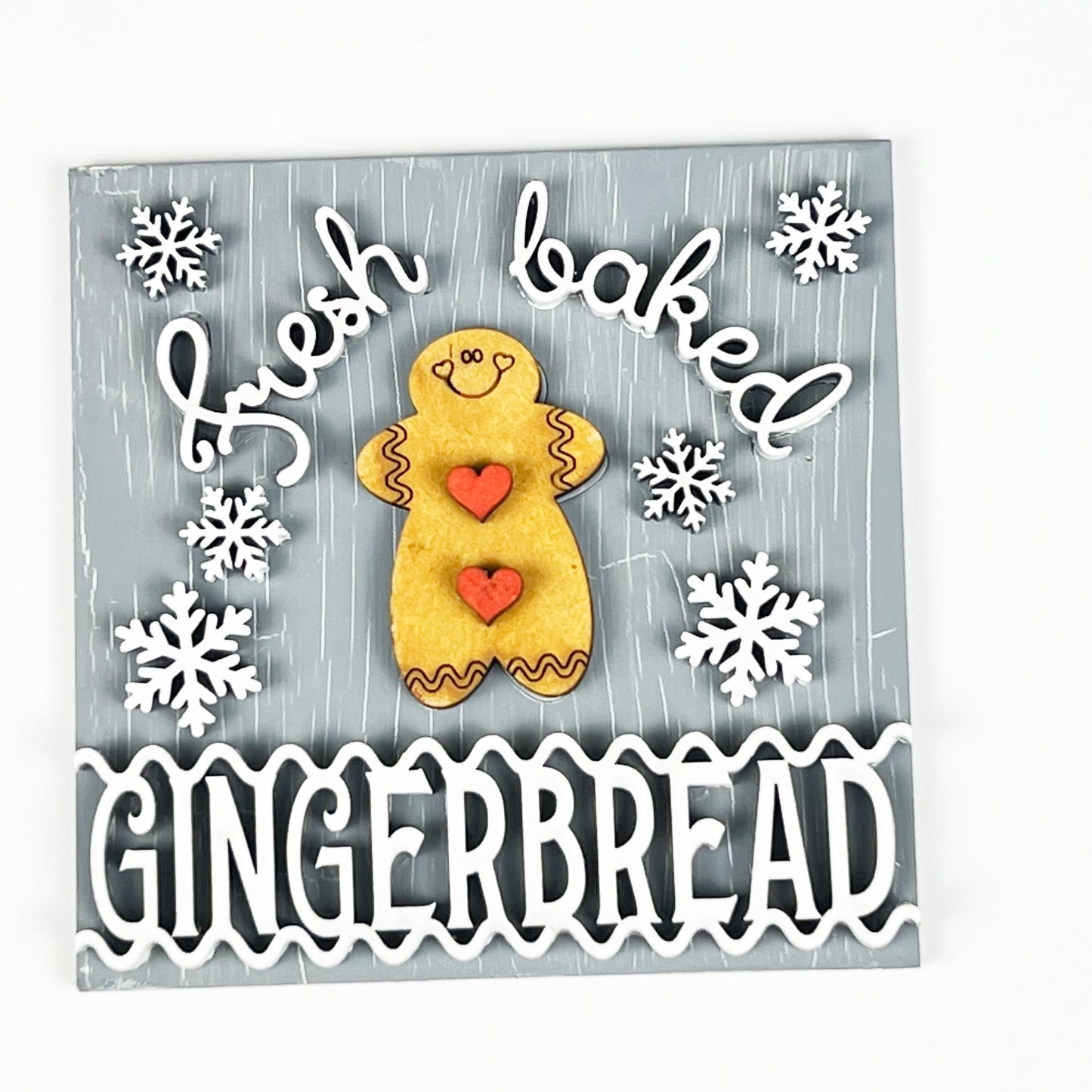 Gingerbread Interchangeable Squares