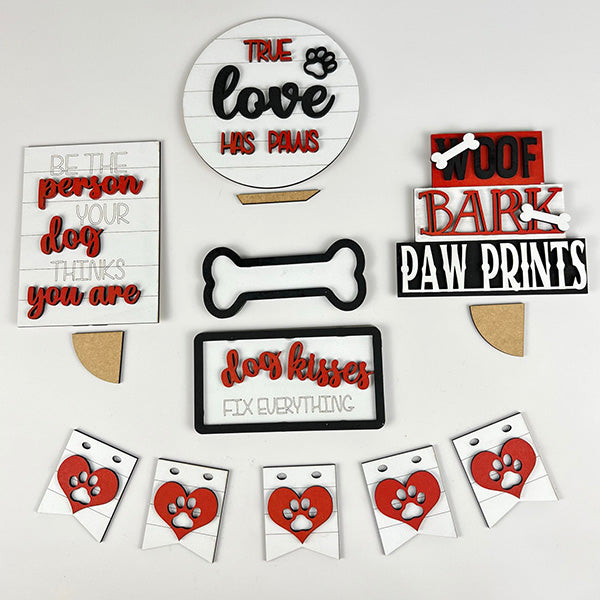 Dog Lover Tiered Tray Kit