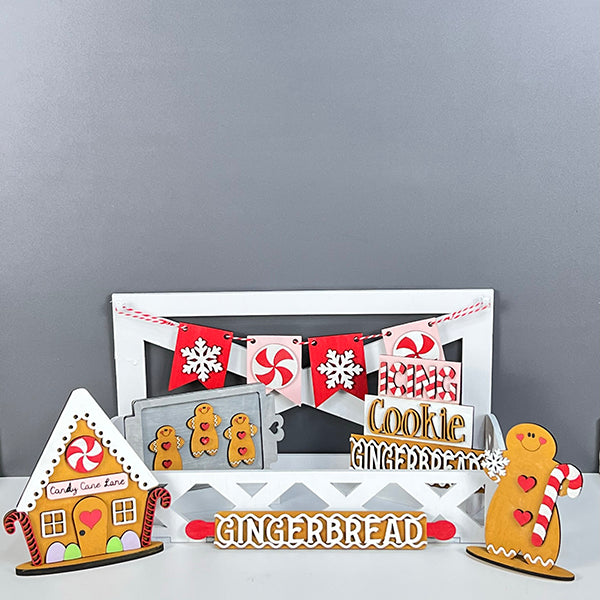 Gingerbread Tiered Tray Kit