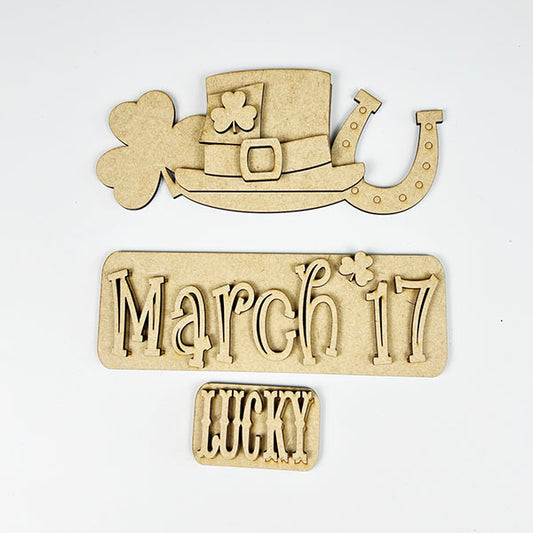 March 17 Interchangeable Insert | DIY home decor kit