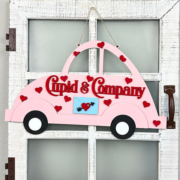Cupid Volkswagen Door/Wall Hanger