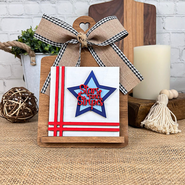 Patriotic Interchangeable Squares