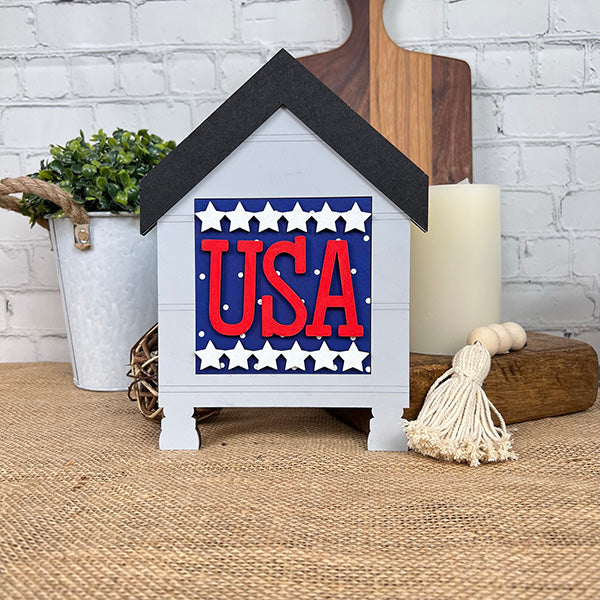 Patriotic Interchangeable Squares