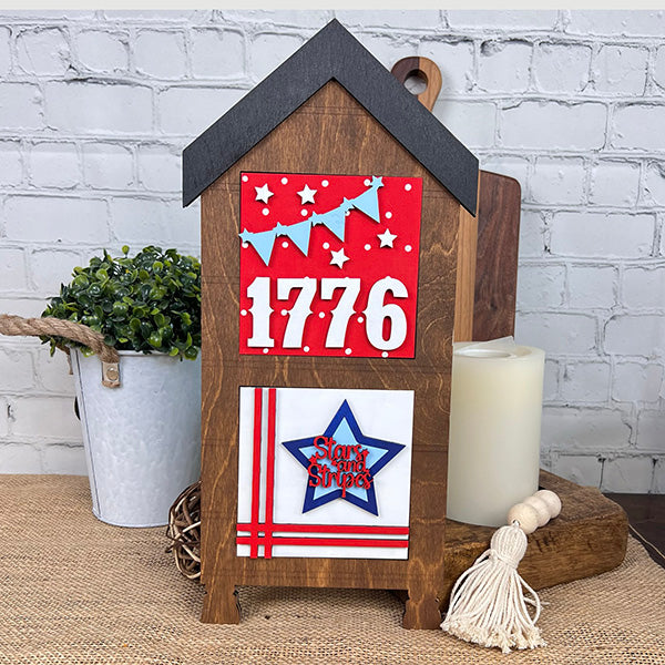 Patriotic Interchangeable Squares