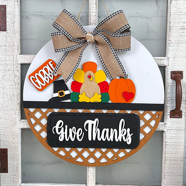 Give Thanks Interchangeable Insert