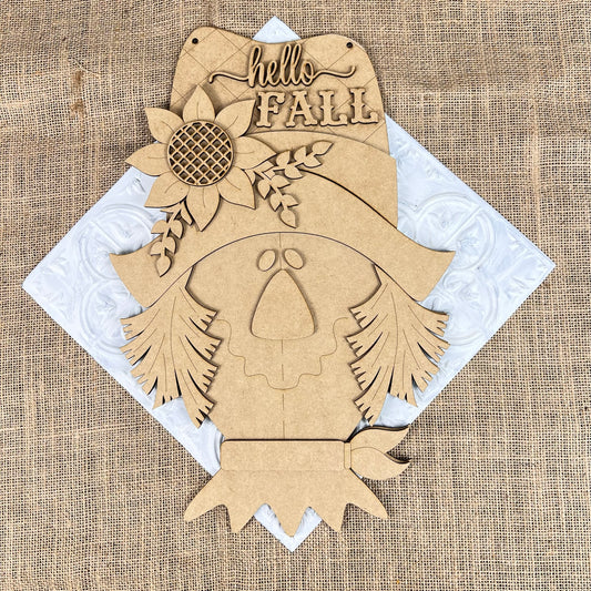 Scarecrow Door Hanger