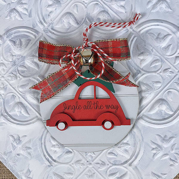 Jingle All the Way Volkswagen Ornament
