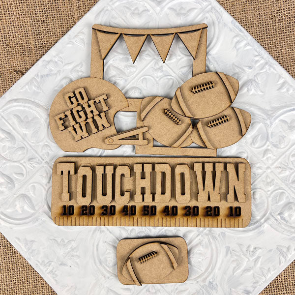 Football Interchangeable Insert | DIY home decor kit