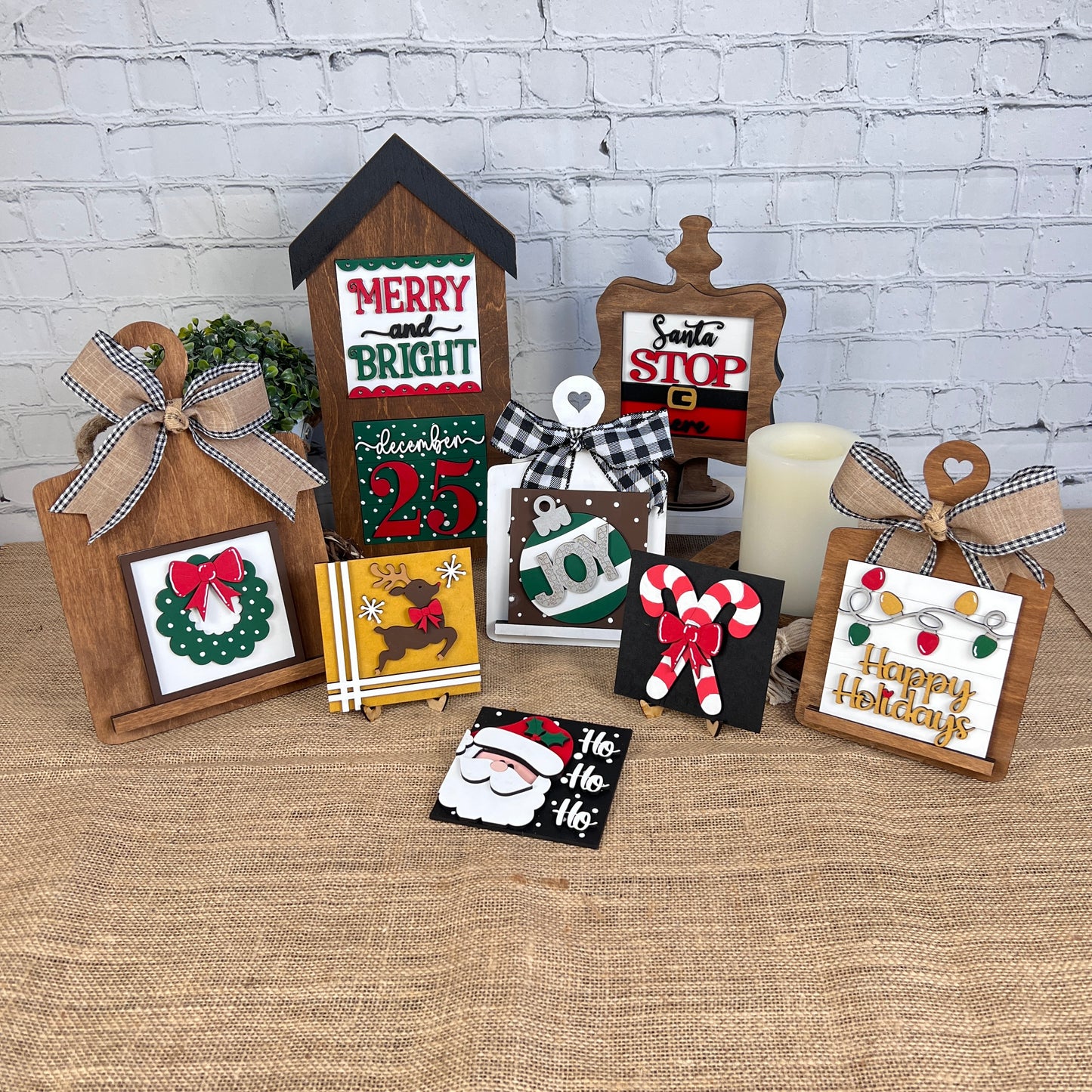 Christmas Icons Interchangeable Squares