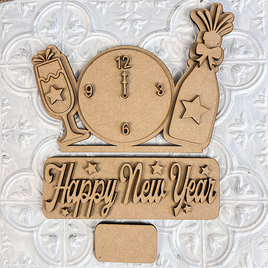 New Year Interchangeable Insert  | DIY home decor kit