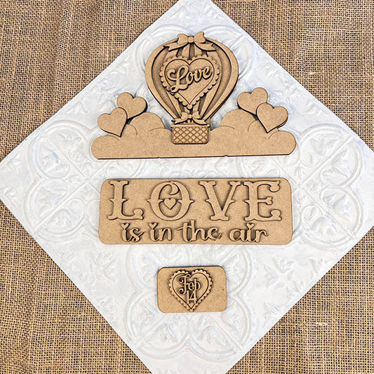 Love is in the Air Interchangeable Insert | DIY home decor kit