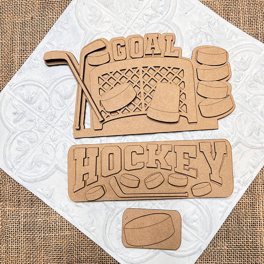 Hockey Interchangeable Insert | DIY home decor kit