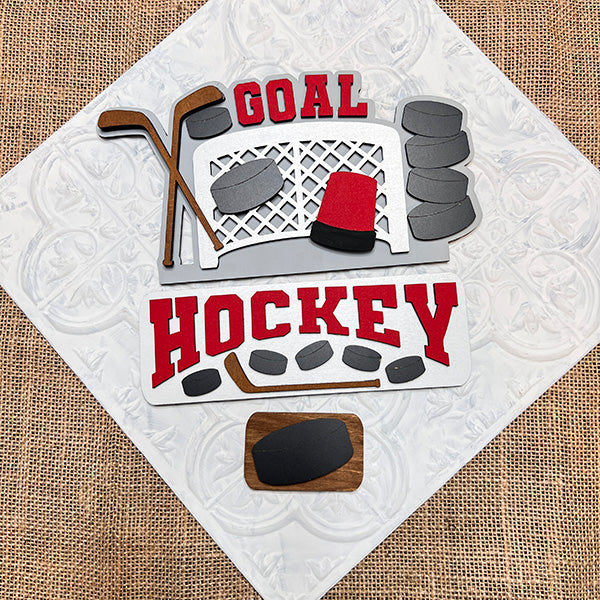 Hockey Interchangeable Insert | DIY home decor kit