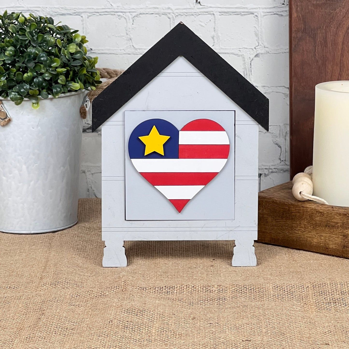 Military Interchangeable Squares DIY Home Decor Kits