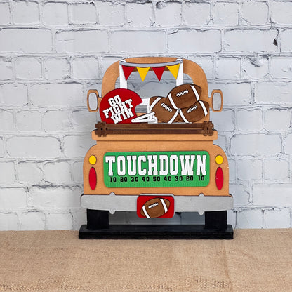 Football Interchangeable Insert - Painted