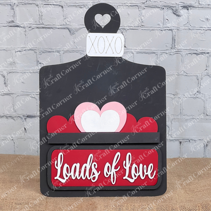Loads of Love Interchangeable Insert - Painted