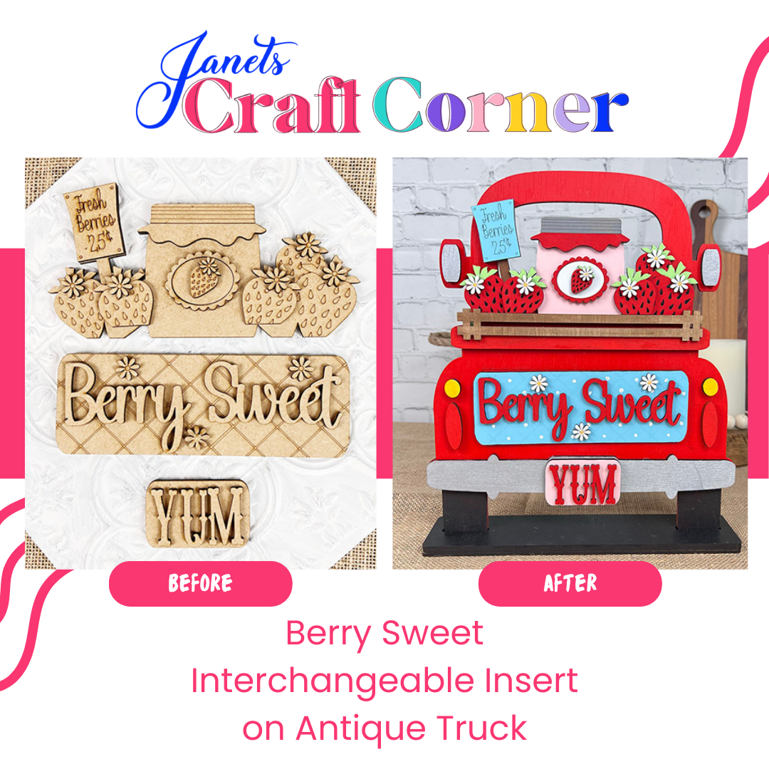 Berry Sweet Interchangeable Insert - Painted