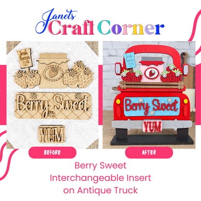 Berry Sweet Interchangeable Insert - Painted