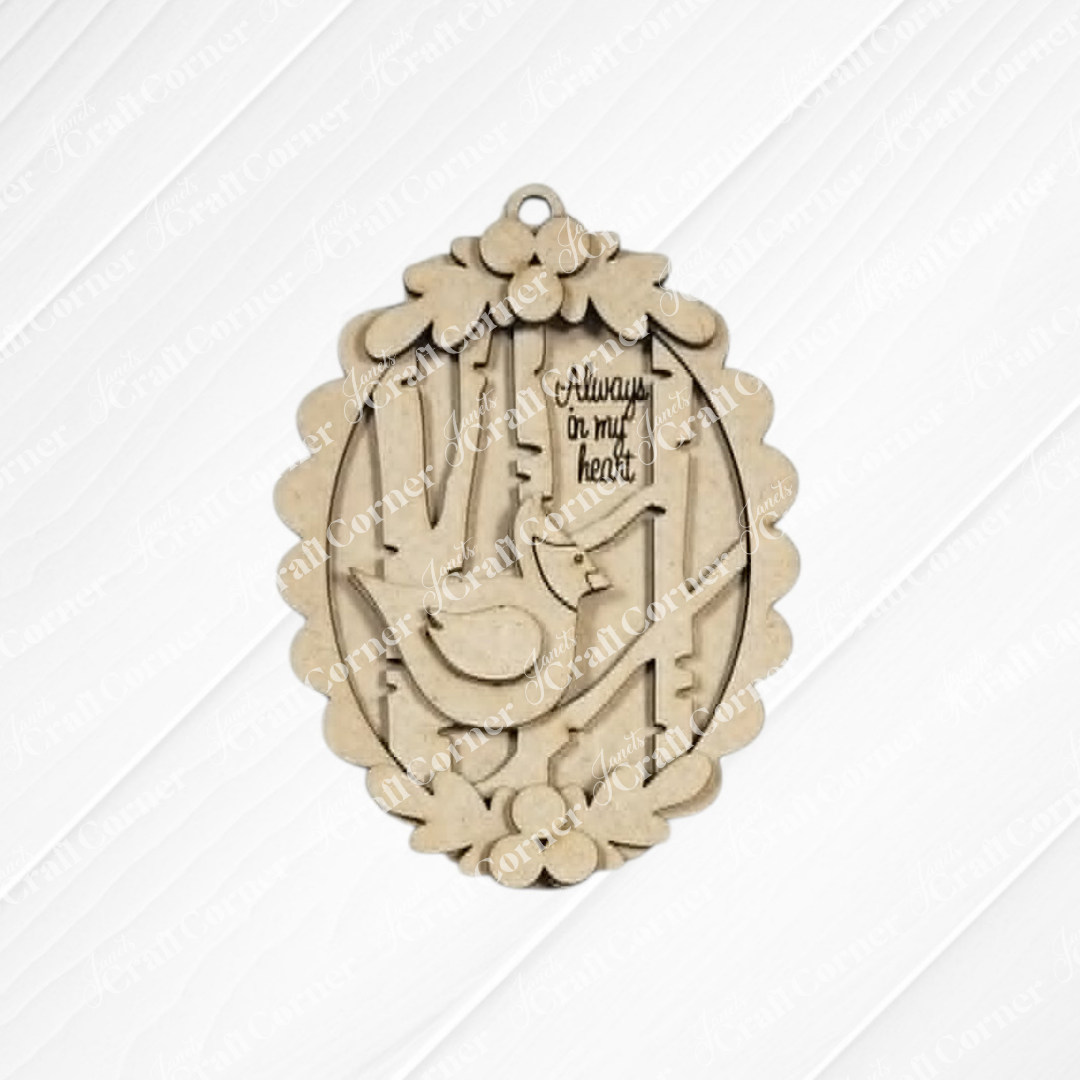 Cardinal Ornaments - DIY holiday craft kit - Choice of 3