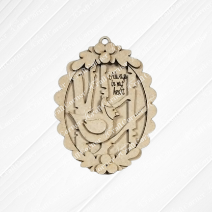 Cardinal Ornaments - DIY holiday craft kit - Choice of 3