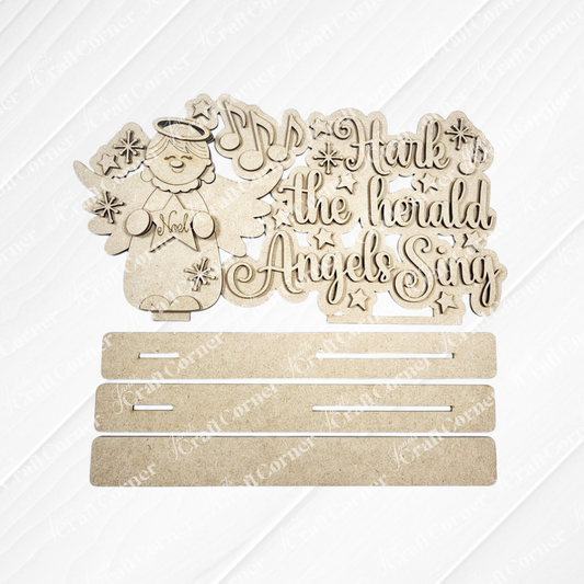 Angel Word Art Shelf Sitter