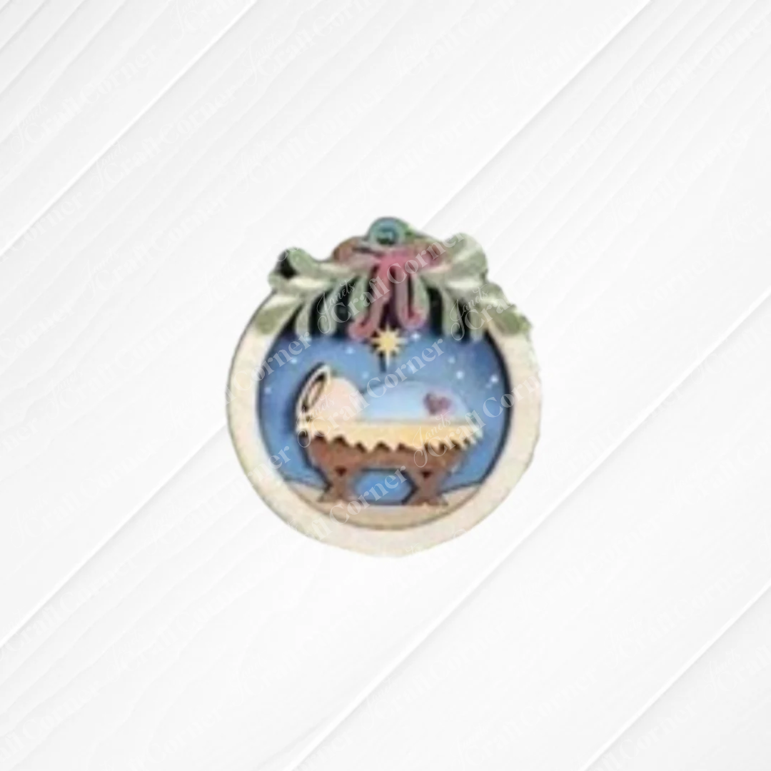 Nativity Ornaments -Painted