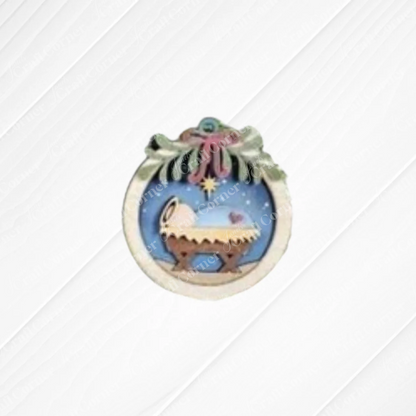 Nativity Ornaments -Painted