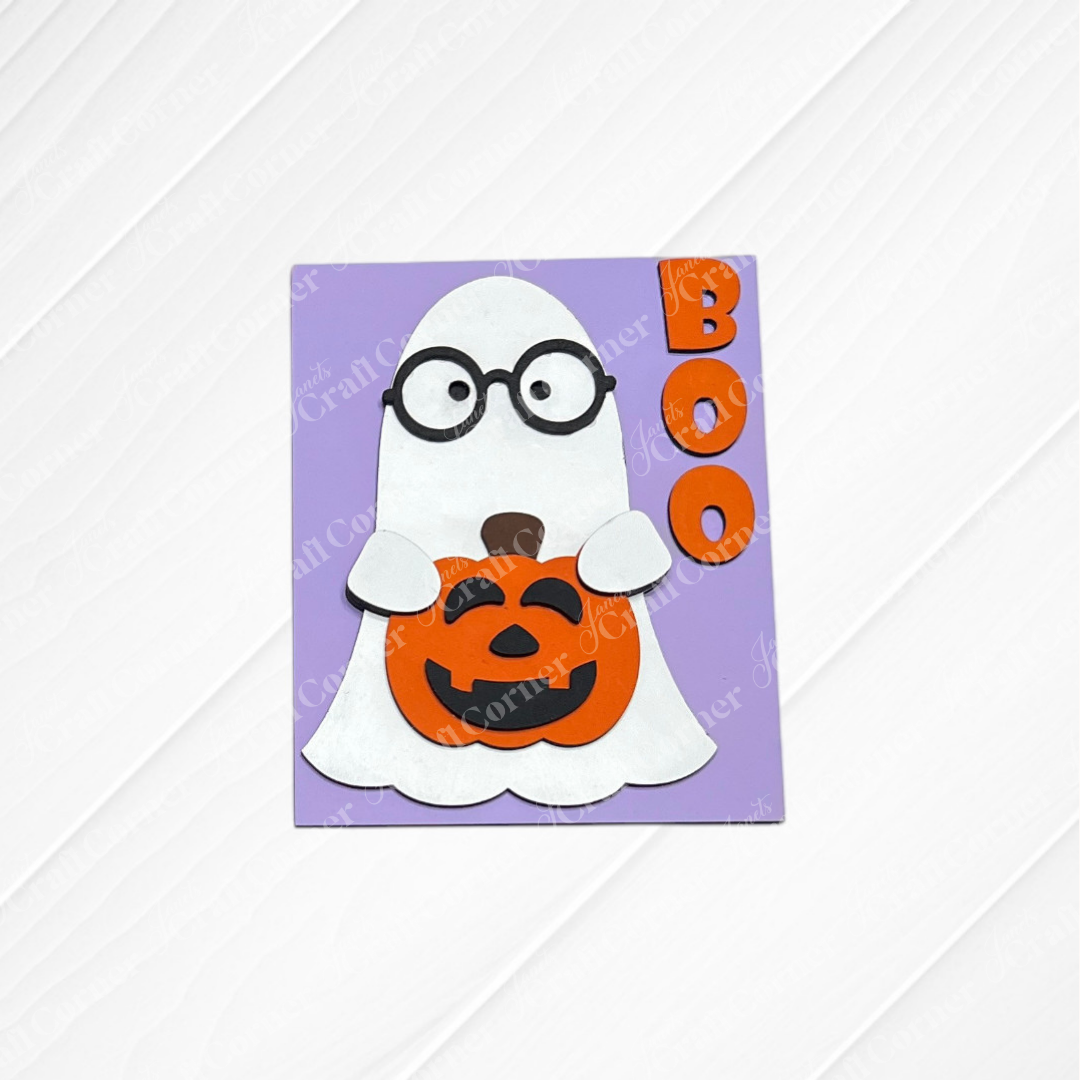 Halloween Switchable Farmhouse Signs - DIY home decor craft kit - Choice of 3